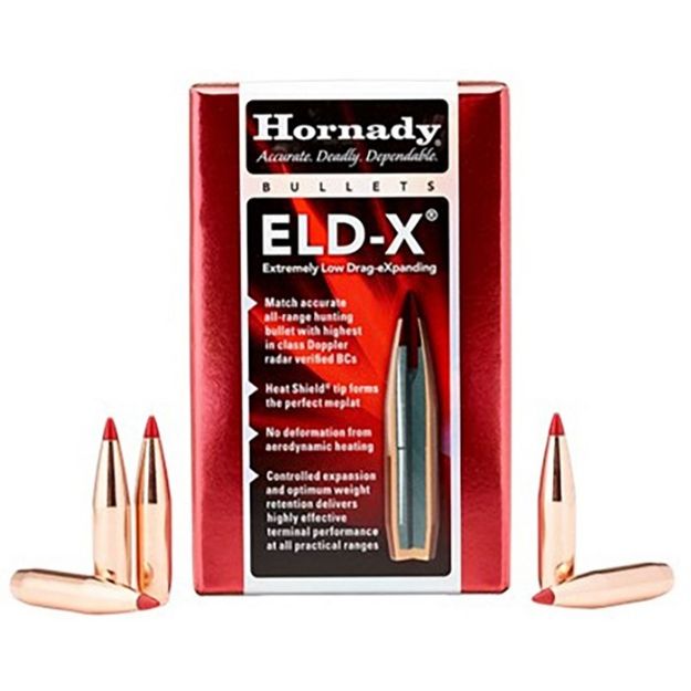 Picture of Hornady Bullets 338Cal. .338 270Gr. Eld-X 50Ct 15Bx/Cs