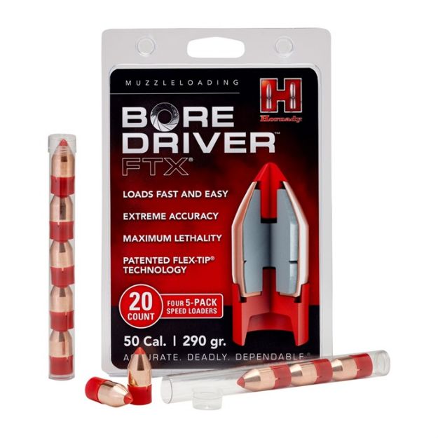 Picture of Hornady 50Cal Bore Driver 3499 290Gr Ftx 20Ct 10Bx/Cs