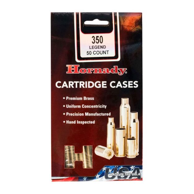 Picture of Hornady Unprimed Cases 350 Legend 50 Pack 5Pk/Cs