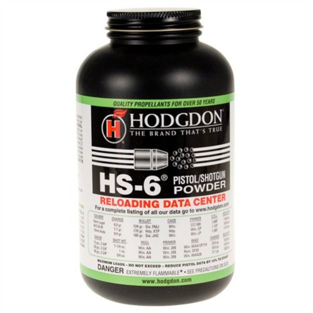 Picture of Hodgdon Hs6 1Lb Can 10Can/Cs