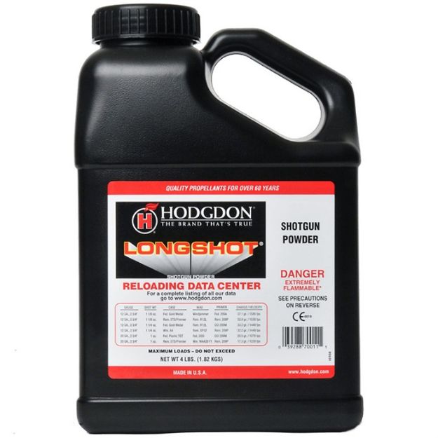 Picture of Hodgdon Longshot 4Lb Can ! 2Can/Cs