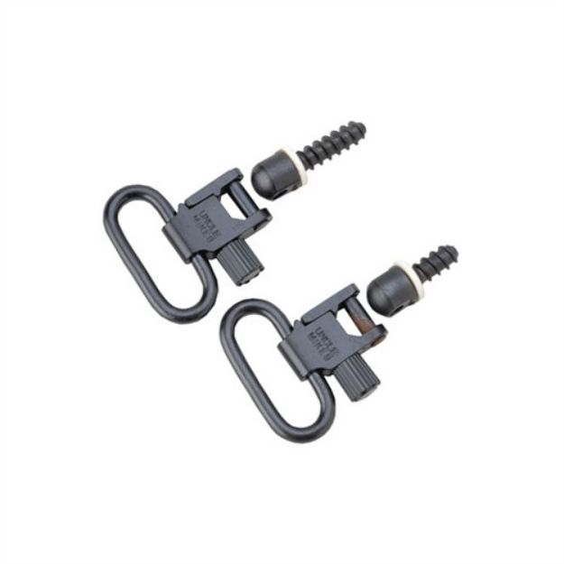 Picture of Michaels Swivel Set With Two Wood Screw Studs Black