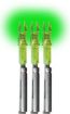 Picture of Lumenok Lighted Nock X-Series Green 3Pk