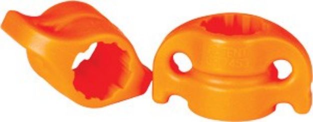 Picture of Ams Bowfishing Everglide 5/16" Safety Slide Kit 2Pk Orange