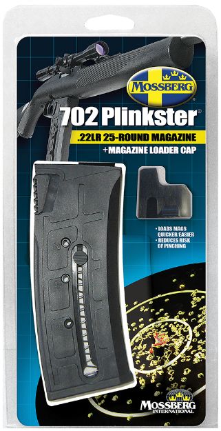 Picture of Mossberg Magazine 702 22Lr 25Rd Black W/Loader Tool