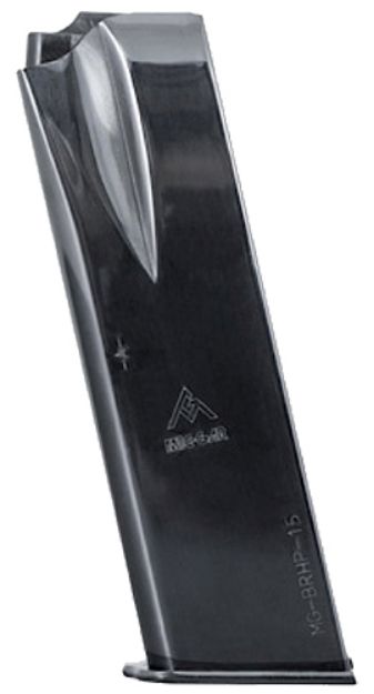 Picture of Mec-Gar Magazine Browning Hp 9Mm Luger 15Rd Flush Nickel
