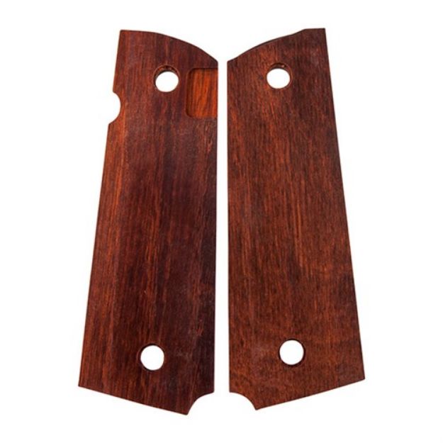 Picture of Pachmayr Rosewood Grips 1911 Double Diamond Checkered