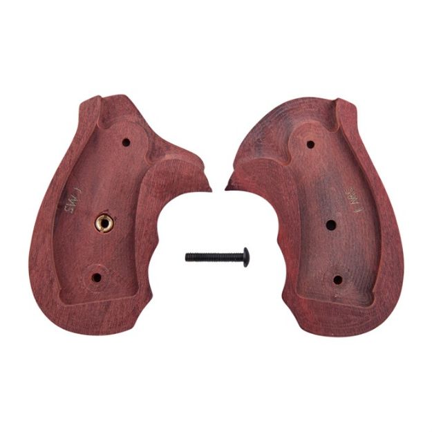 Picture of Pachmayr Laminated Wood Grips S&W J-Frame Rosewood Smooth