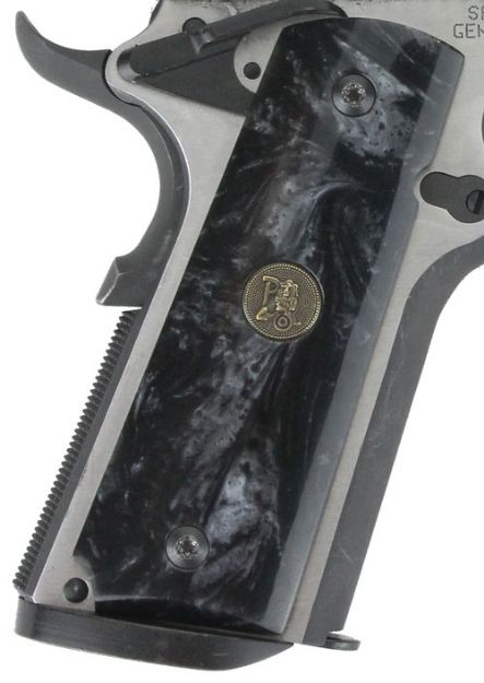 Picture of Pachmayr Grips 1911 Full Size Black Pearl Smooth