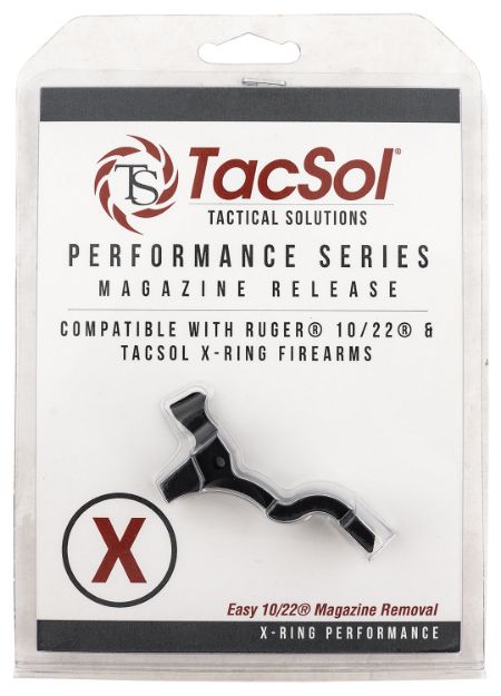 Picture of Tacsol Performance Mag Release 10-22 & X-Ring Rifls Matte Blk