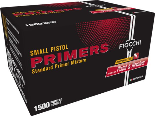 Picture of Fiocchi Primers Small Pistol 12000 Pack Case