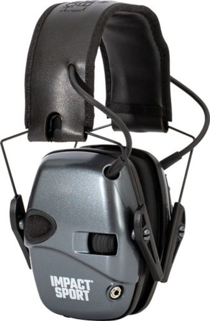 Picture of Howard Leight Impact Sport Youth Electronic Muff Gray/Blk