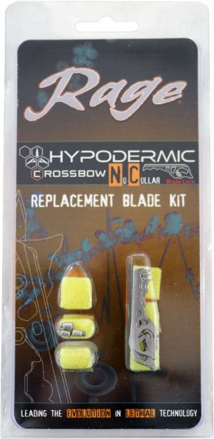 Picture of Rage Replacement Blades Hypodermic Xbow No-Collar