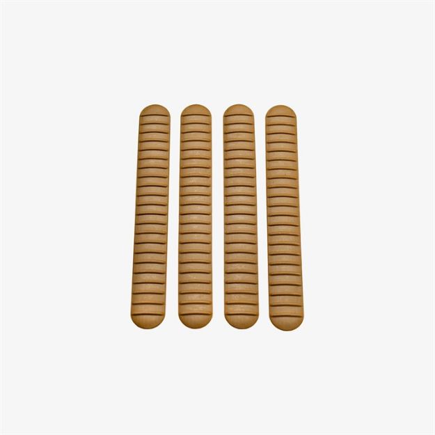 Picture of B5 Systems Rail Cover M-Lok Coyote Brown 3 Section 4-Pack