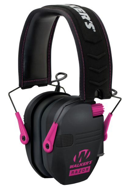 Picture of Walkers Muff Electronic Razor Slim Tactical 23Db Black/Pink