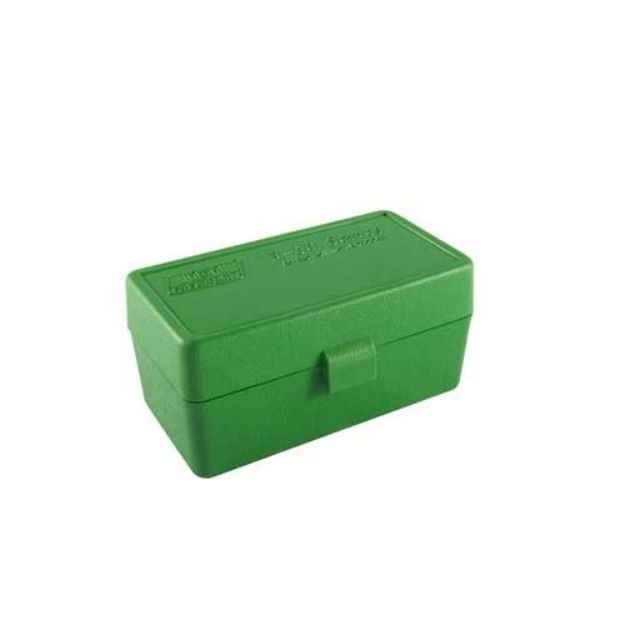 Picture of Mtm Ammo Box 22/6Mm Ppc & Br 50-Rounds Flip Top Style Green
