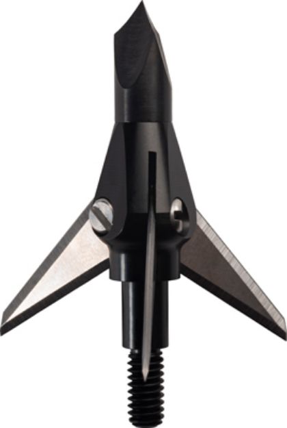 Picture of Swhacker Broadhead Levi Morgan 3-Bld Fixed 100Gr 1.25" 3Pk!