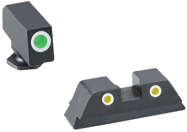 Picture of Truglo Sight Set For Glock 42/ 43 Tritium Pro White W/U-Notch