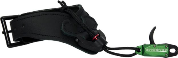 Picture of T.R.U. Ball Release Shooter Dual Jaw Buckle Green Youth