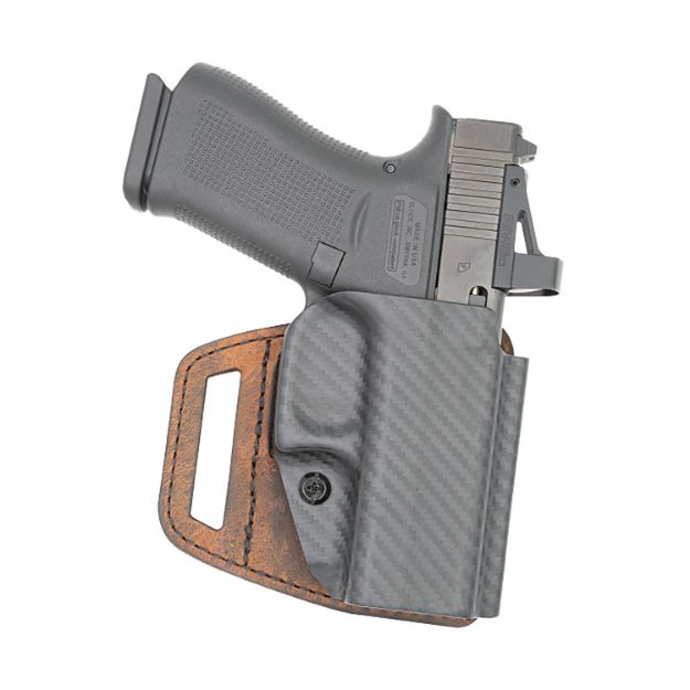 Picture of Versacarry Vslide Holster Owb Hybrid For Glock 43 Poly/Brown