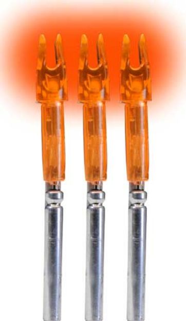 Picture of Lumenok Lighted Nock X-Series Hd Orange 3Pk