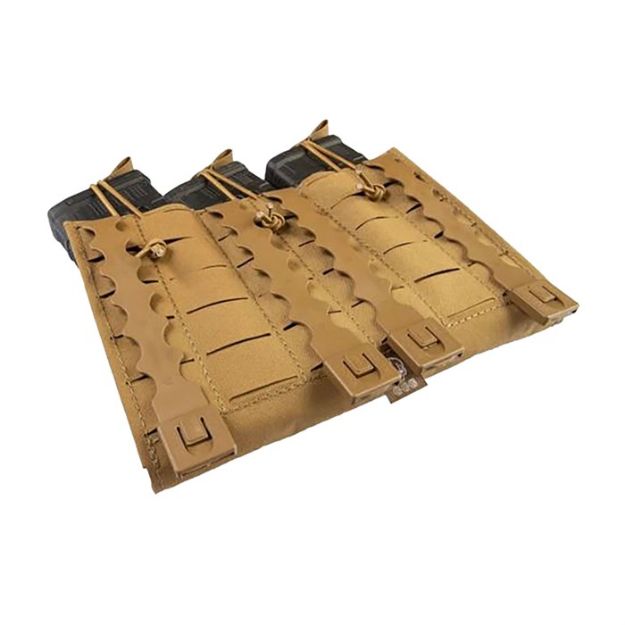 Picture of Grey Ghost Ge Triple Mag Panel 5.56 Mag Pouch Laminate Coyote