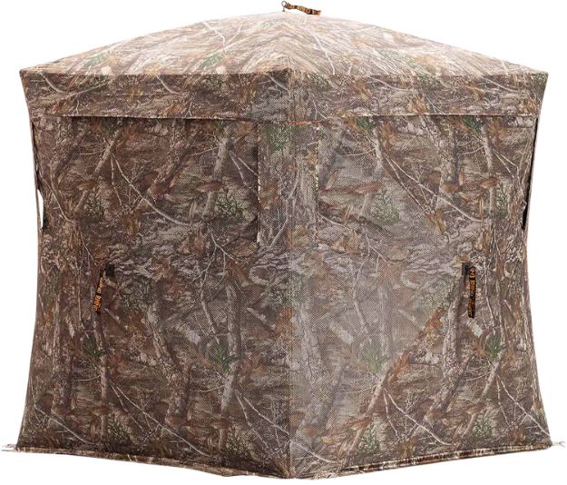 Picture of Rhino Ground Blind Rte 150D See Through Blind Rt Edge