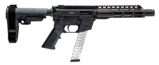 Picture of FRD ORD FX9 SBA3 9MM 8" 31RD BLACK