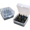 Picture of Mtm Mechanical Broadhead Case Holds 16 Broadheads Clear