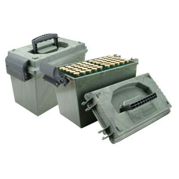 Picture of Mtm Ammo Box Shotshell Dry Box 12Ga Up To 3.5" 100Rds Camo