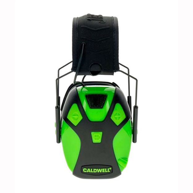 Picture of Caldwell E-Max Pro Youth Electronic Earmuff Neon Green!