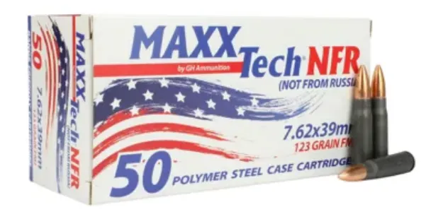 Picture of MAXXTECH PTGS762 762X39 123G FMJ STEEL 20/30