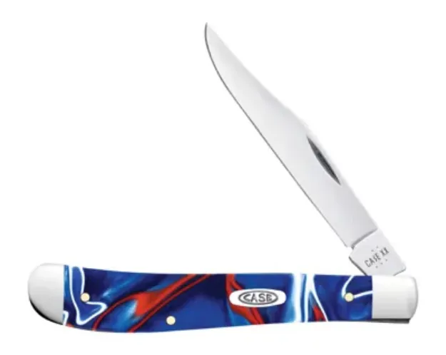 Picture of CASE 11229 PATRIOTIC KIRINITE SLIMLINE TRAPPER