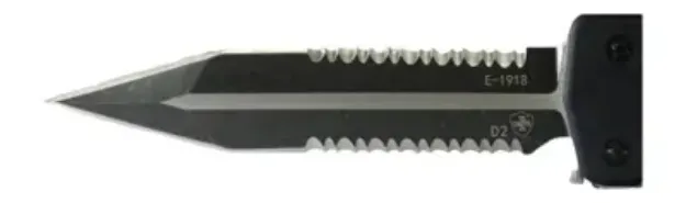 Picture of TEMP S3-BR-43-1 SML G3 ZINC BLK RUBBER DAGGER SER