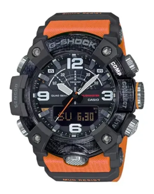 Picture of GSHOCK GG-B100X-1A9CR ANALOG-DIG MUDMASTER ORANGE