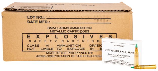 Picture of Armscor Precision Value Pack 5.56X45mm Nato 62 Gr Full Metal Jacket (Fmj) 1000 Per Box/ 1 Cs 