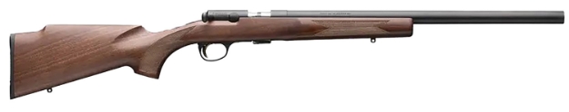 Picture of Browning T-Bolt Target Sr 22 Wmr 10+1 20" Heavy Bull, Matte Blued Barrel/Rec, Satin Walnut Stock, Double Helix Mag 
