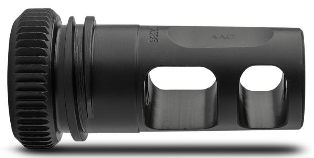 Picture of Advanced Armament Company Blackout Muzzle Brake 22 Cal 1/2"-28 Tpi, Black Steel, For Aac 51T Suppressors 