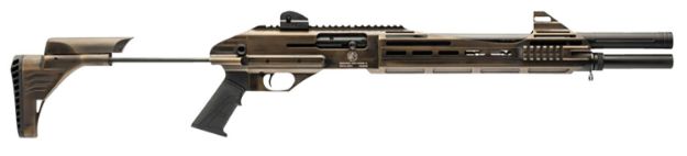 Picture of Garaysar Ft. Myers Fear-112 12 Gauge 3" 5+1 18.50", Bronze Rec With Fixed Stock, Black Polymer Grip, Iron Sights 