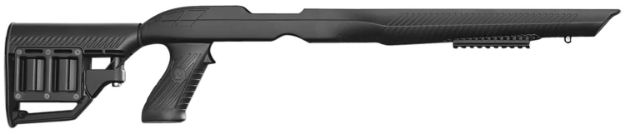 Picture of Adaptive Tactical Tac-Hammer Rm4 Black Synthetic, Adjustable Stock With Magazine Compartments, Removable Barrel Inserts, Stowaway Accessory Rail, Fits Ruger 10/22 (Most Barrel Contours) 