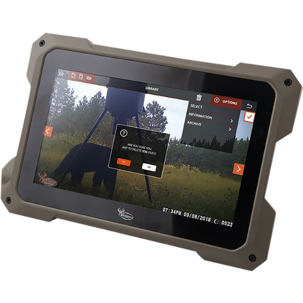 Picture of Wildgame Innovations Trail Pad Sd Card Viewer Brown 7" Touchscreen 32Gb X 2 