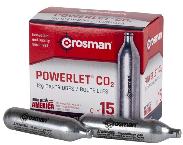 Picture of Crosman Powerlet Co2 12 Grams 15 Pack 