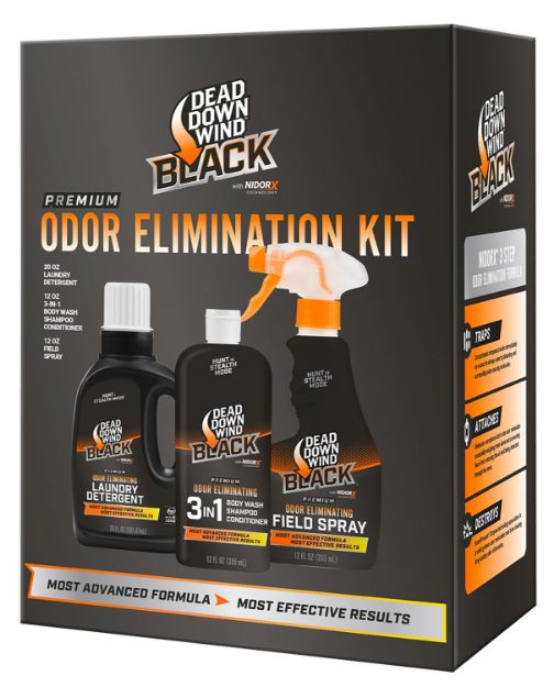 Picture of Dead Down Wind Black Premium 3-Piece Kit Odor Eliminator 