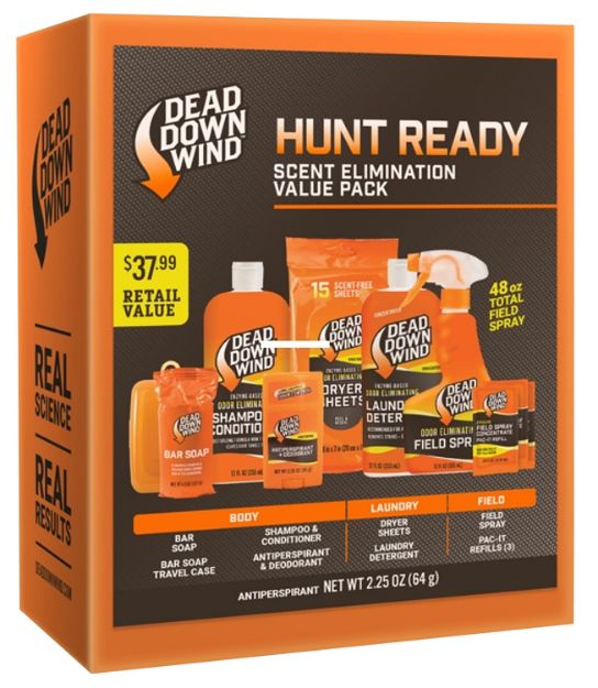 Picture of Dead Down Wind Hunt Ready Kit Odor Eliminator 10 Pieces 