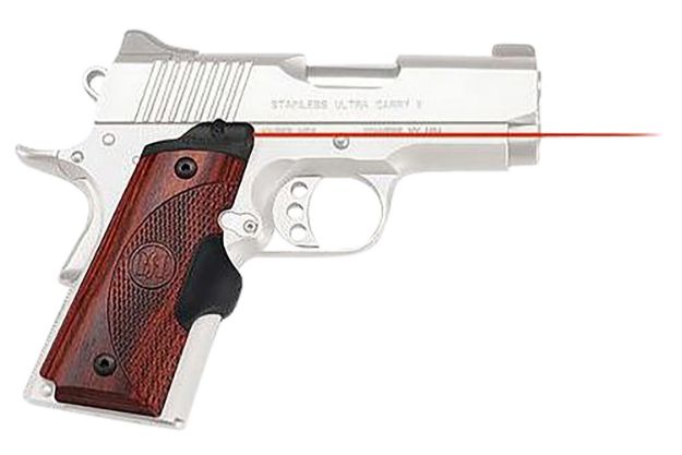 Picture of Crimson Trace Lasergrips Red Laser 5Mw 633Nm Wavelength, Rosewood Grip Replacements, Fits 1911 Compact 