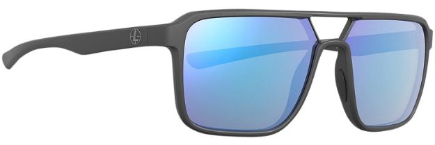 Picture of Leupold Performance Wear Bridger Shatter Proof Polarized Blue Mirror Lens, Dark Gray Frame, Includes Carrying Case/Bag/Lens Cloth 