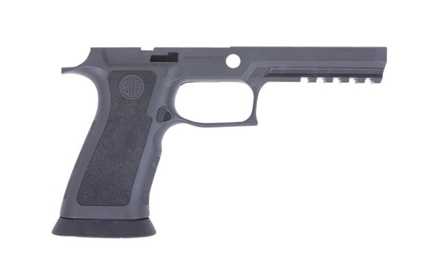 Picture of Sig Sauer P320 Grip Module X-Series Txg (Medium Grip Module), 9Mm Luger, Tungsten Infused Heavy Polymer, Flared Magwell, Fits Full Size Sig P320 (4.70") 