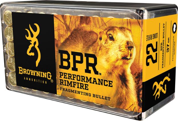 Picture of Browning Ammo Bpr Performance 22 Lr 37 Gr Fragmenting 50 Per Box 20 Cs 