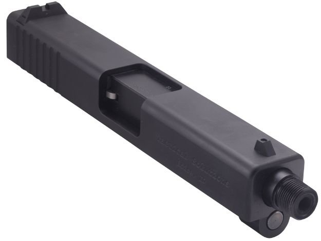 Picture of Tactical Solutions Tsg-22 Conversion Kit 4.80" Threaded Black Steel For Glock 17, 22, 34, 35, 37 