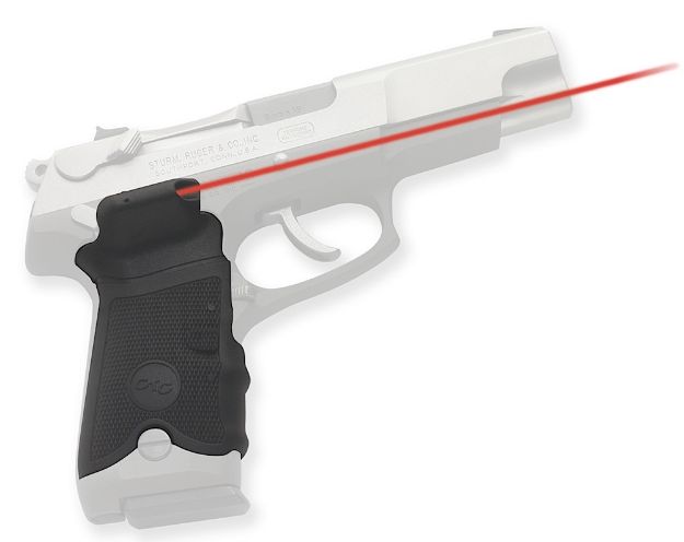 Picture of Crimson Trace Lg389 Lasergrips 5Mw Red Laser With 633Nm Wavelength & 50 Ft Range Matte Black Finish For Metal Frame Ruger P-Series 